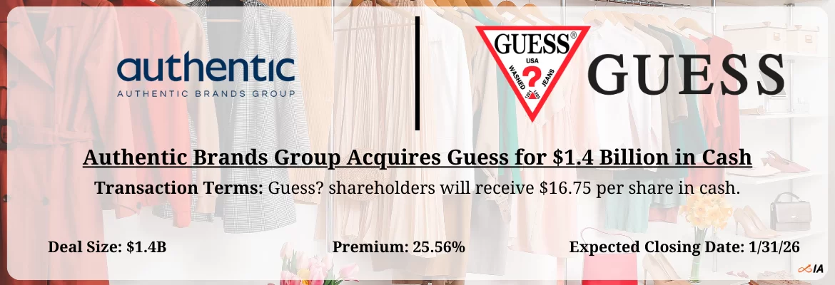 authentic brands group guess merger