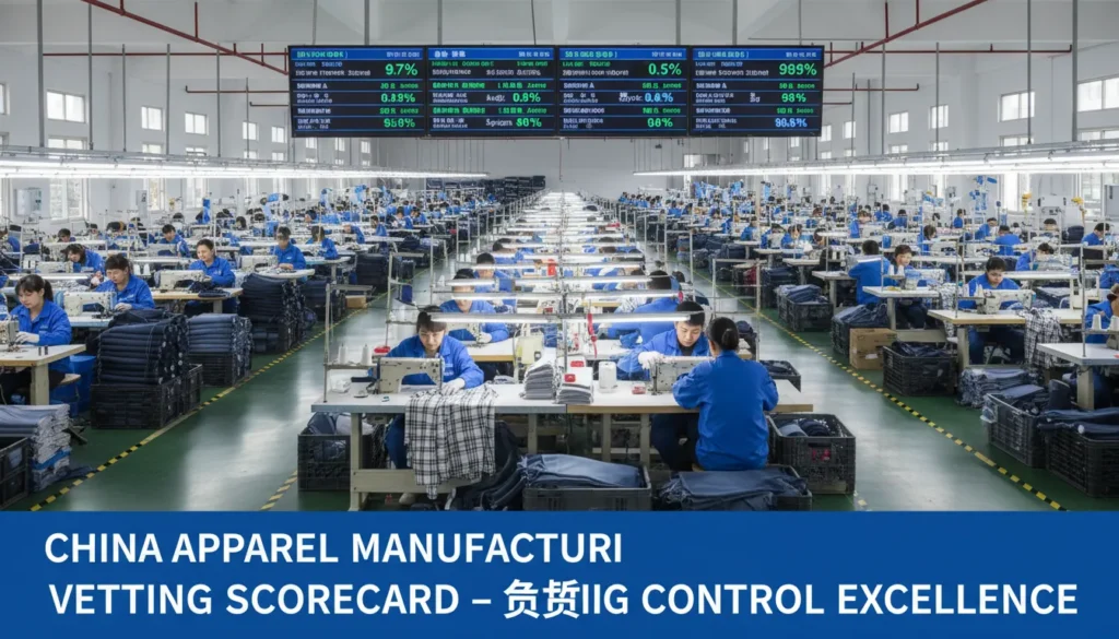 China Apparel Manufacturer: Vet Factories With a Scorecard