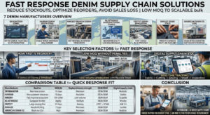 Choosing Fast-Fashion Denim Factories