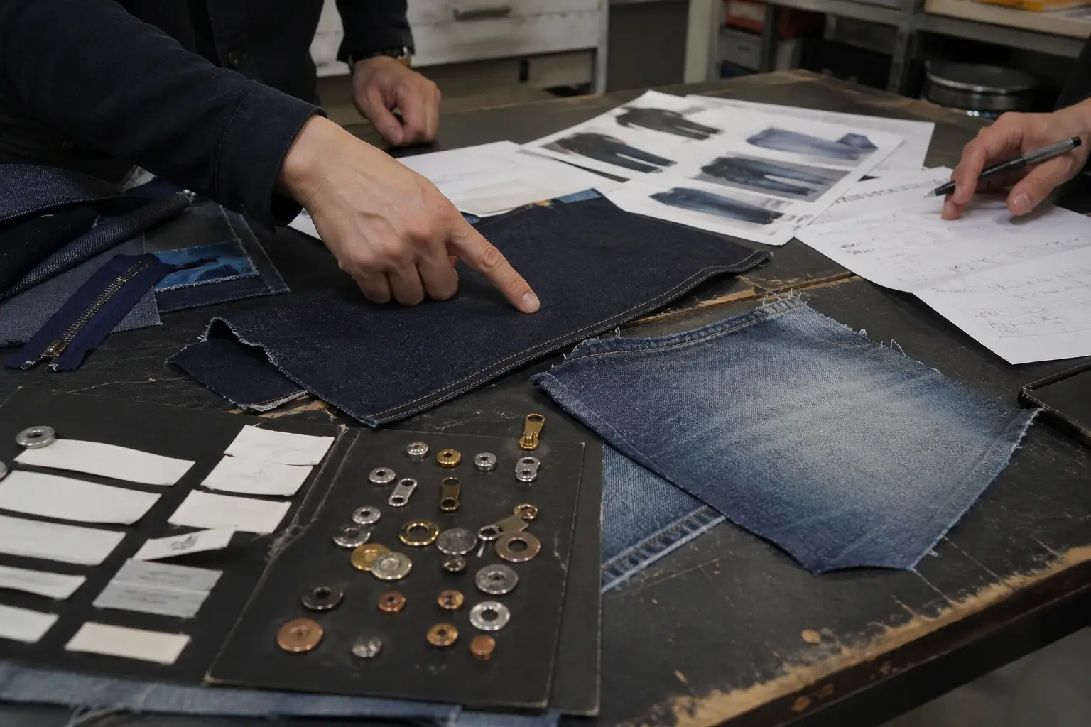 denim development decision scene