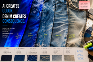ai indigo vs real washed denim