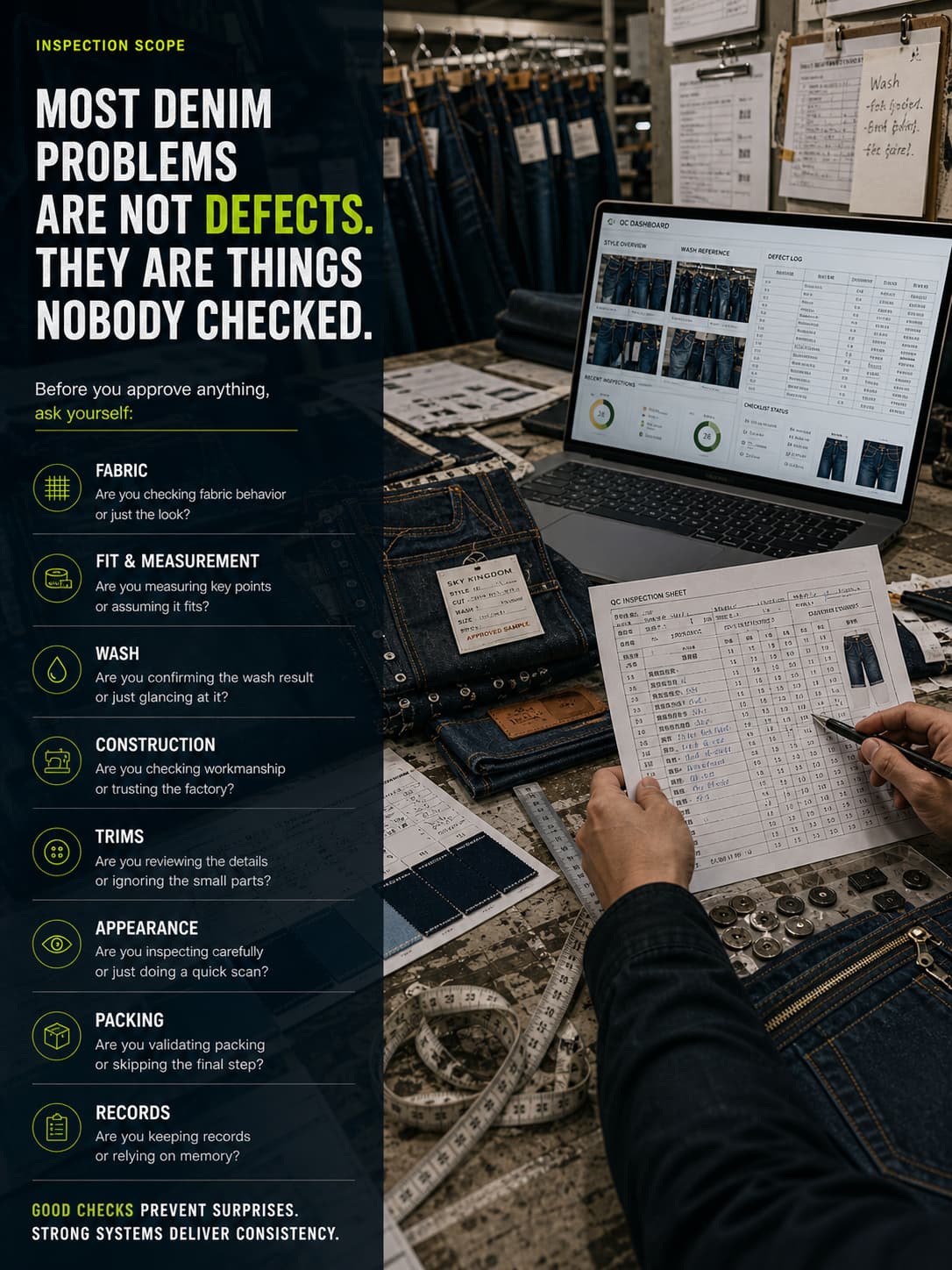 denim qc inspection scope decision workspace