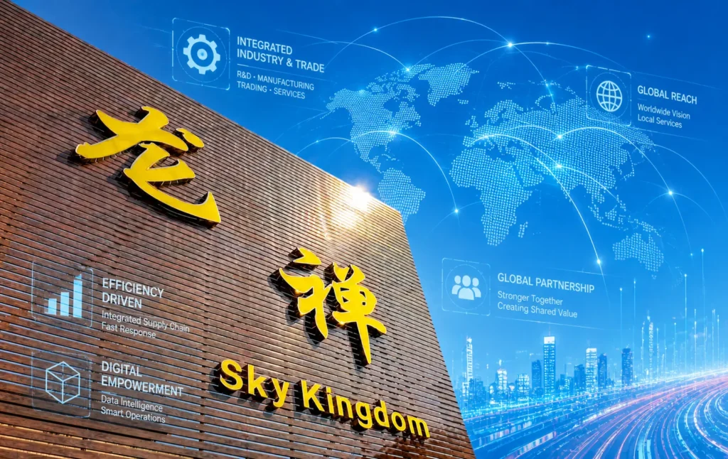 sky kingdom denim manufacturer global integrated digital system