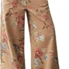 floral print cropped wide leg jeans 04