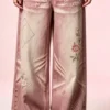 pink gradient wide leg jeans 04