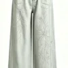 silver coated utility wide leg jeans 04