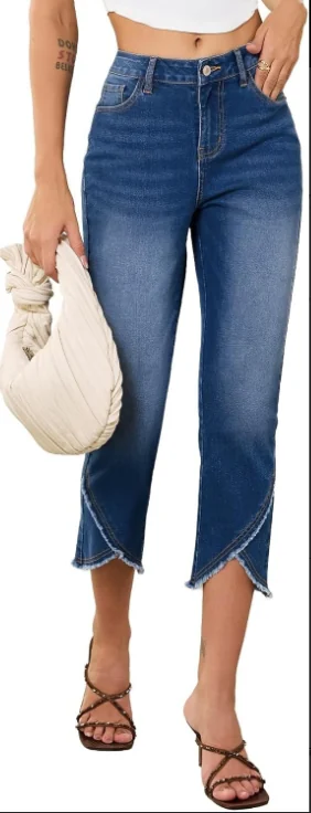 split hem cropped skinny jeans 04