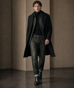 sk 20260722 mens denim style 004 long coat and coated denim styling concept