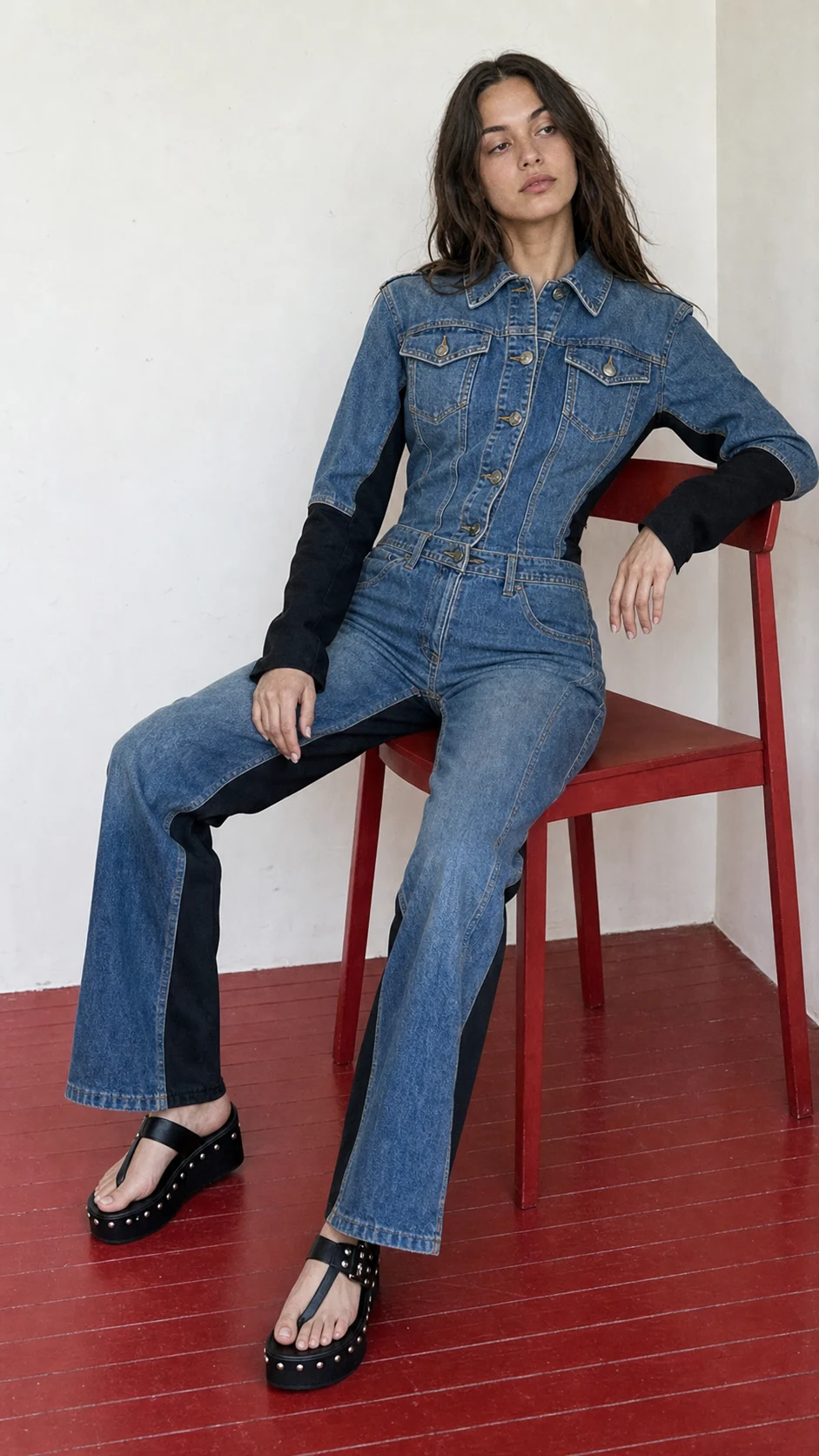 sk 20260722 street denim style 011 denim shirt and flared jeans styling concept
