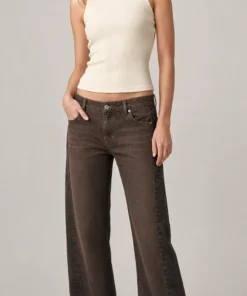 sk 20260722 womens denim style 006 brown relaxed wide leg jeans concept