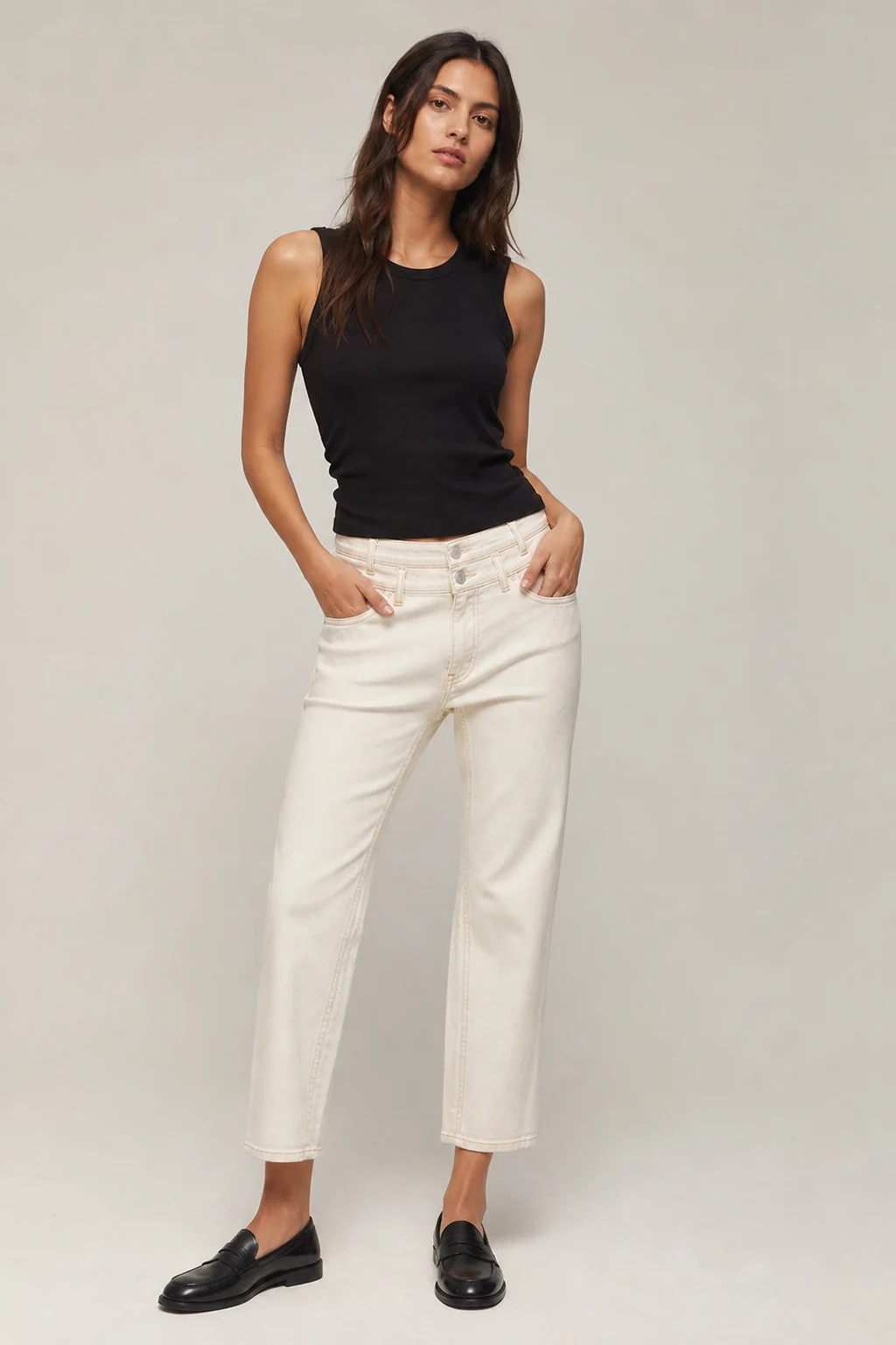 sk 20260722 womens denim style 016 cream cropped straight jeans concept