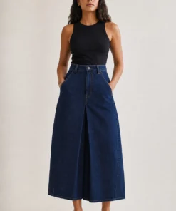 sk 20260722 womens denim style 019 deep indigo cropped wide leg jeans concept