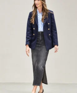 sk 20260722 womens denim style 024 tailored jacket and denim pencil skirt concep