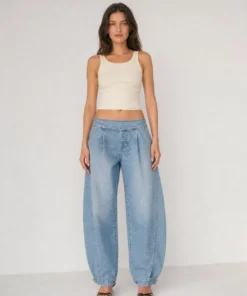 sk 20260722 womens denim style 030 pale blue relaxed wide leg jeans concept