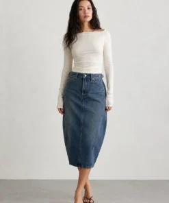 sk 20260722 womens denim style 034 indigo denim midi skirt concept