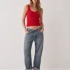 sk 20260722 womens denim style 036 grey low rise relaxed jeans concept