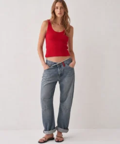 sk 20260722 womens denim style 036 grey low rise relaxed jeans concept
